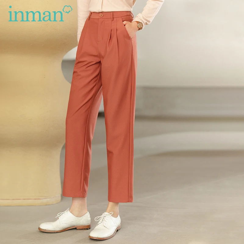 INMAN 2020 Autumn New Arrival Turnip Long Pants Slimming Cut Bag Matching Suit One-piece Suit Two Colors Pants
INMAN 2020 Autumn New Arrival Turnip Long Pants Slimming Cut Bag Matching Suit One-piece Suit Two Colors Pants