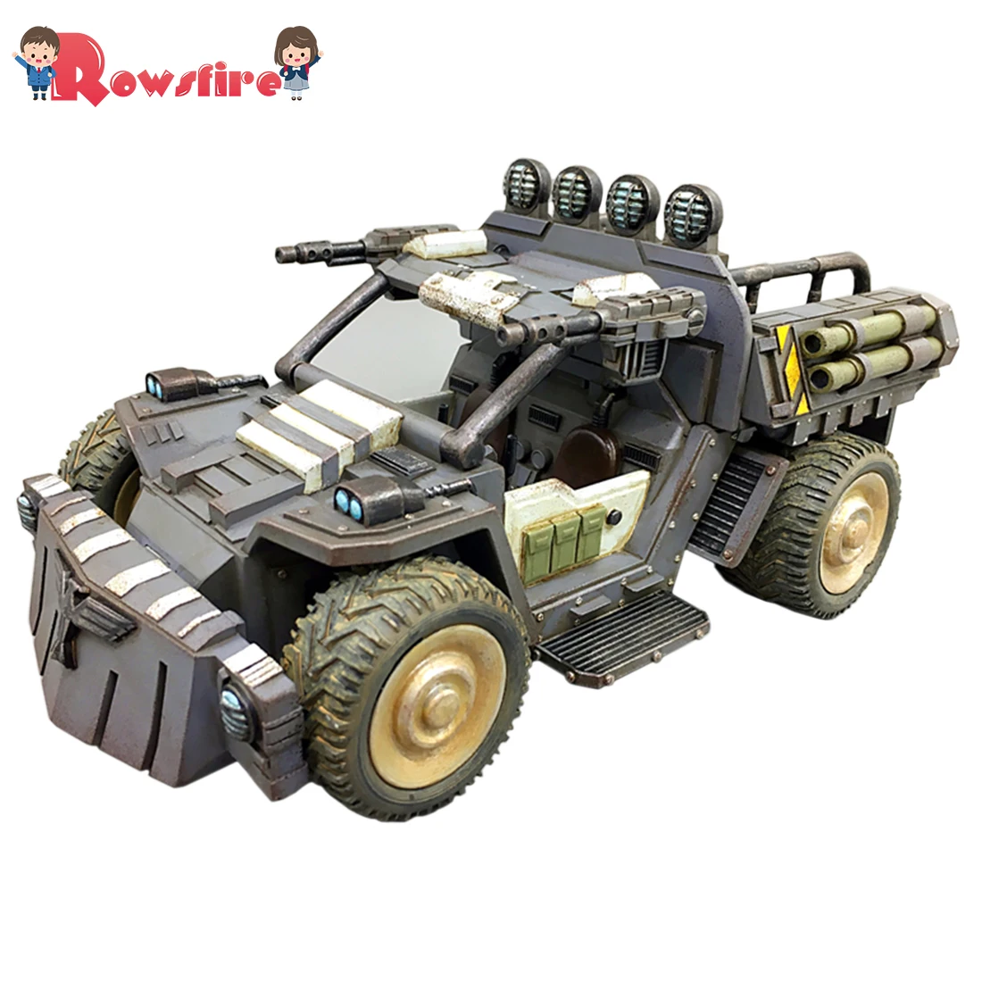 17.5 x 9.6cm 1:27 Mecha Model Wild Rhinoceros Assault Vehicle DIY Removable Handwork Military Model Assault Vehicle
17.5 x 9.6cm 1:27 Mecha Model Wild Rhinoceros Assault Vehicle DIY Removable Handwork Military Model Assault Vehicle