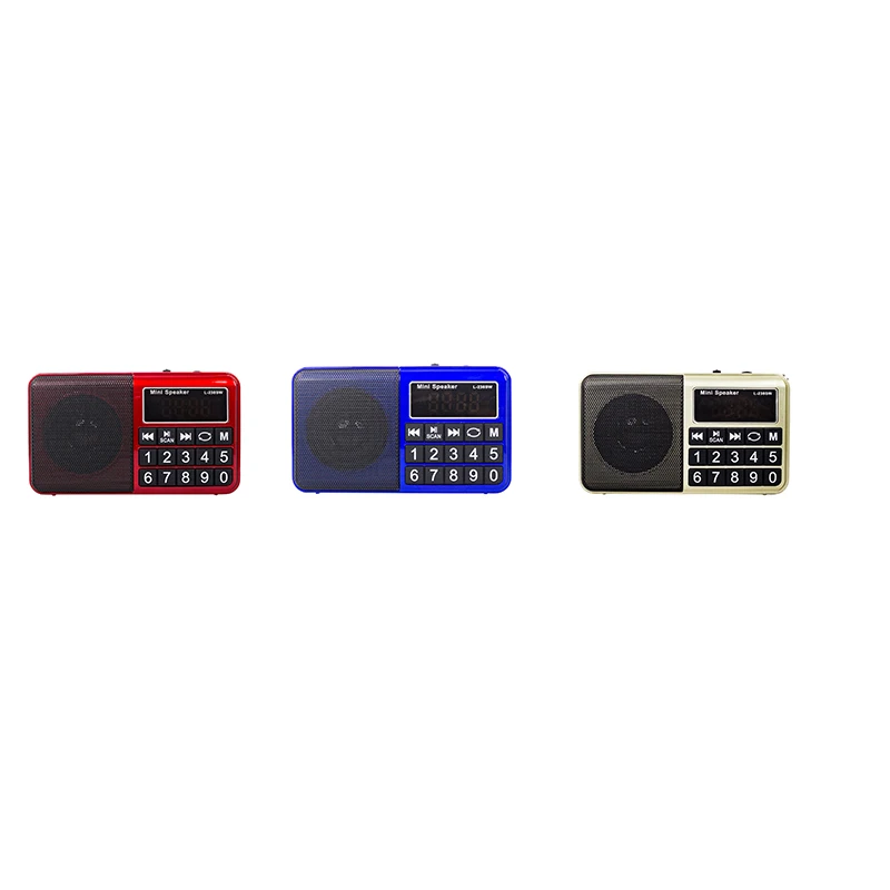 L-238SW Mini Portable Digital Multi Full Band FM Am Mw Sw Radio Receiver Support From Tf Card and USB Flash Drive
L-238SW Mini Portable Digital Multi Full Band FM Am Mw Sw Radio Receiver Support From Tf Card and USB Flash Drive