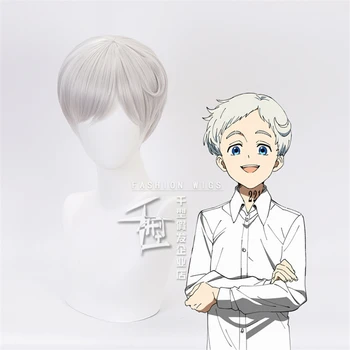 Yakusoku no Neverland Norman Short Cosplay Wig Heat Resistant Synthetic Hair The Promised Neverland Costume Paly Wigs 
Yakusoku no Neverland Norman Short Cosplay Wig Heat Resistant Synthetic Hair The Promised Neverland Costume Paly Wigs