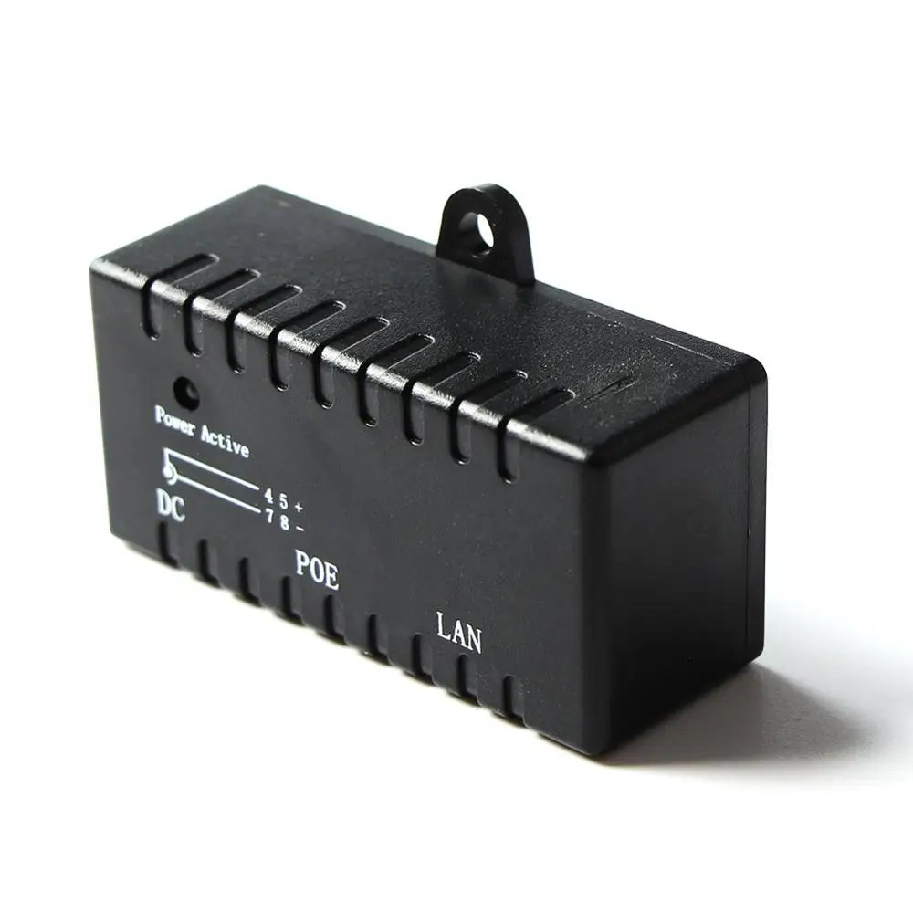 PoE сплиттер инжектор RJ45 DC 5 мм * 2 1 вход Пассивный Spliiter адаптер разъем для IP сетевой
