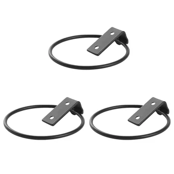 3pcs Wall Mounted Flower Pot Tray Metal Iron Ring Flowerpot Wall Bracket Planter Tray (13.5x11x6.5cm)
3pcs Wall Mounted Flower Pot Tray Metal Iron Ring Flowerpot Wall Bracket Planter Tray (13.5x11x6.5cm)