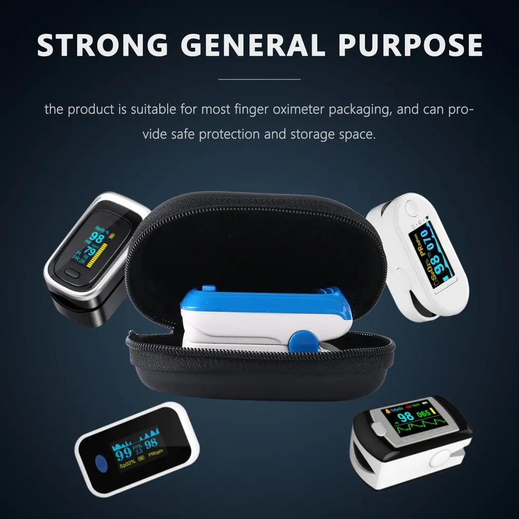 Storage Bag For Finger Pulse Oximeter Reasonable Design Strong Space Protective Cover Zipper Hard Bracket
Storage Bag For Finger Pulse Oximeter Reasonable Design Strong Space Protective Cover Zipper Hard Bracket