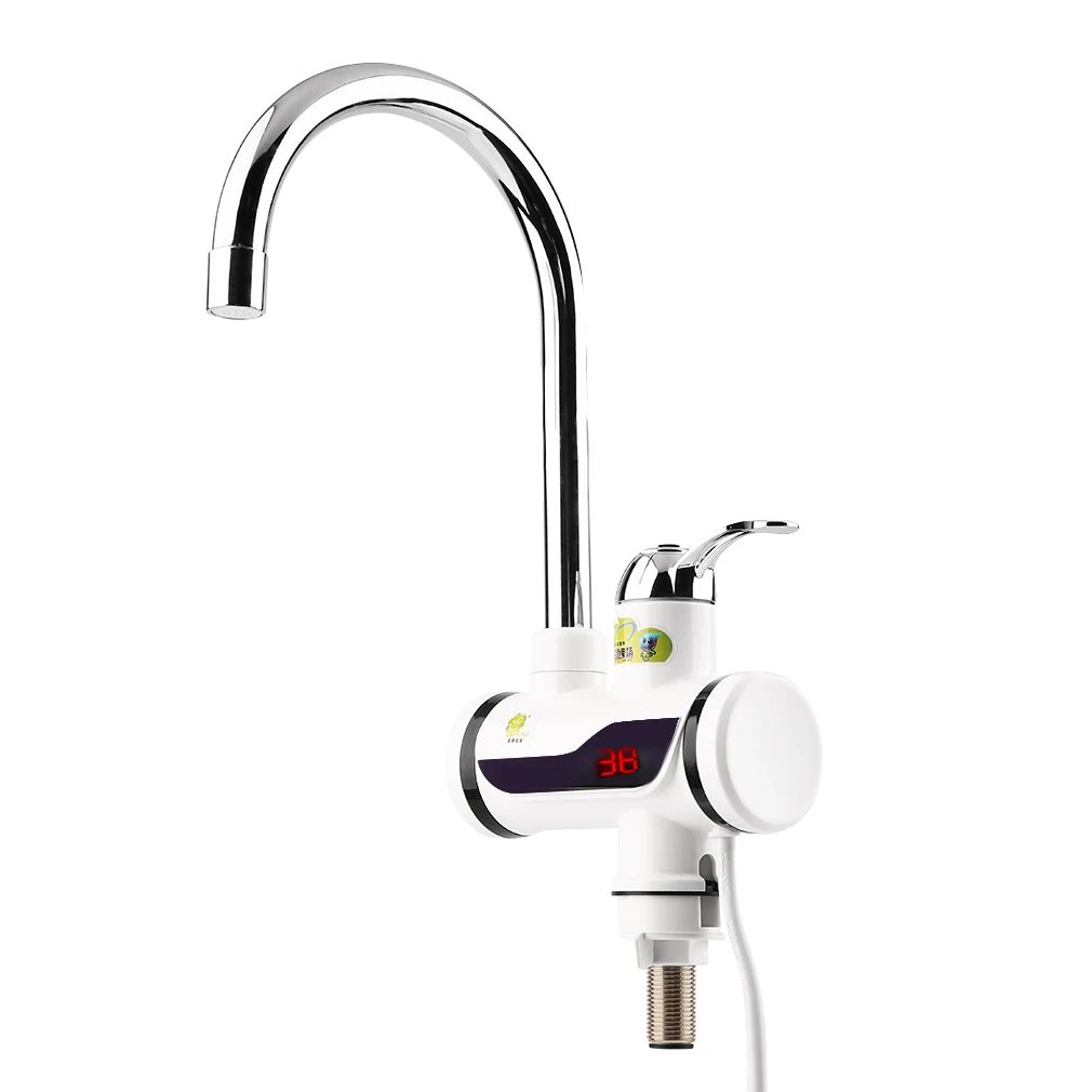 ABS LED Digital Display Faucet Instant Heating Electric Water Heater Tap High Temperature Resistant Faucet Deck Mounted Faucet
ABS LED Digital Display Faucet Instant Heating Electric Water Heater Tap High Temperature Resistant Faucet Deck Mounted Faucet