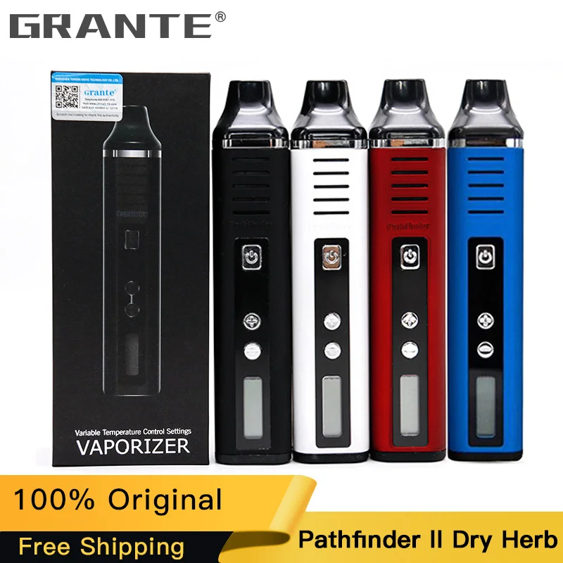 100% original Grante Pathfinder V2 Dry Herb Vaporizer Wax Kit Pathfinder II Vape Pen Mod 2200mAh Battery E-Cigs Hugo Vape Kits
100% original Grante Pathfinder V2 Dry Herb Vaporizer Wax Kit Pathfinder II Vape Pen Mod 2200mAh Battery E-Cigs Hugo Vape Kits