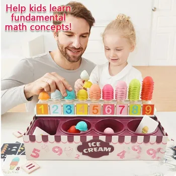 Children Kids Girl Toy Ice Cream Math Toy Imitating Role-playing Game Role-playing Game Educational Toy For Birthday Gift
Children Kids Girl Toy Ice Cream Math Toy Imitating Role-playing Game Role-playing Game Educational Toy For Birthday Gift