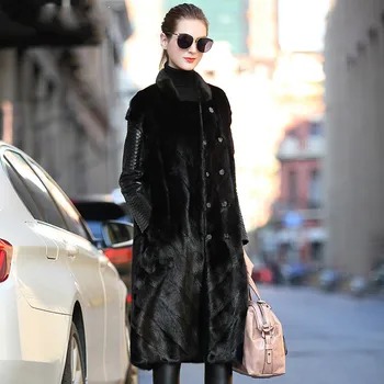 Natural Real Fur Coat Genuine Leather Jacket Winter Coat Women Clothes 2020 Mink Fur Sheepskin Coat Double-faced Tops ZT4033
Natural Real Fur Coat Genuine Leather Jacket Winter Coat Women Clothes 2020 Mink Fur Sheepskin Coat Double-faced Tops ZT4033