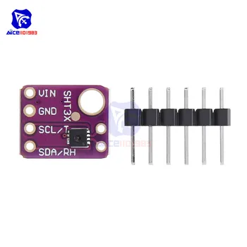 diymore GY-SHT31-D Digital Temperature and Humidity I2C Sensor Module for Arduino
diymore GY-SHT31-D Digital Temperature and Humidity I2C Sensor Module for Arduino