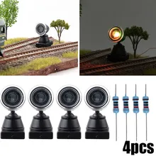 4Pcs 00 Model Railway Light Signal 3 /12 VOLT OO GAUGE Pre Wired For Building Sand Table Models Scenery Railroad Decoration New
4Pcs 00 Model Railway Light Signal 3 /12 VOLT OO GAUGE Pre Wired For Building Sand Table Models Scenery Railroad Decoration New