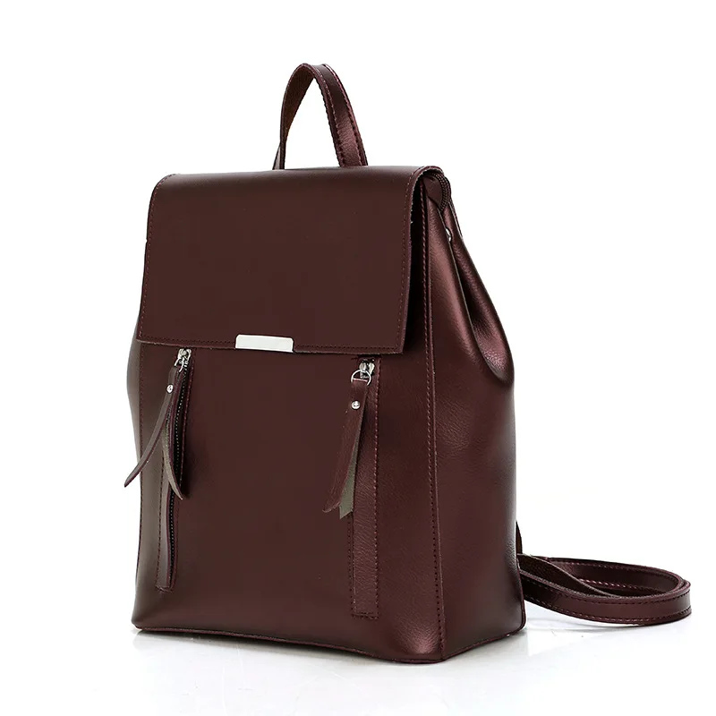 New Style WOMEN'S Bag Simple Backpack Fashion Double Zipper Retro Large Capacity Bag
New Style WOMEN'S Bag Simple Backpack Fashion Double Zipper Retro Large Capacity Bag