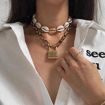 New Trendy Hawaiian Style Multiple White Shell Chokers Necklaces for Women Fashion Metal Adjustable Necklace Holiday Jewelry
New Trendy Hawaiian Style Multiple White Shell Chokers Necklaces for Women Fashion Metal Adjustable Necklace Holiday Jewelry