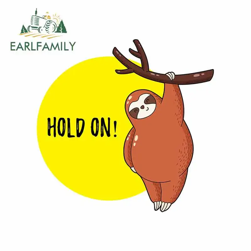 EARLFAMILY 13cm x 12.6cm for Hold on Sloth Funny Car Stickers Vinyl Windshield RV VAN Car JDM Accessories Graphics Sign Logo
EARLFAMILY 13cm x 12.6cm for Hold on Sloth Funny Car Stickers Vinyl Windshield RV VAN Car JDM Accessories Graphics Sign Logo