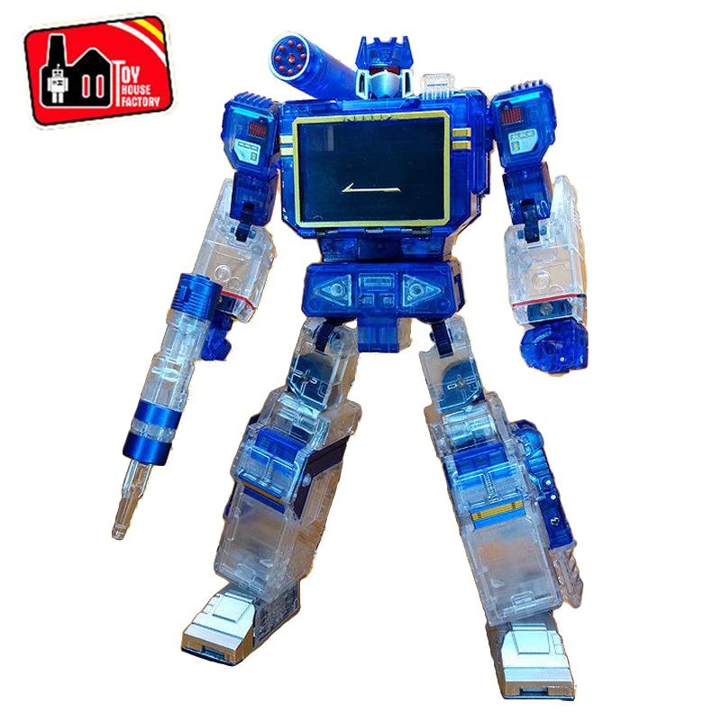 THF-1T THF01T Transformation Movie Action Figures Model Transparent Soundwave Walkman Two Tape MasterPiece MP13 Oversize Toys
THF-1T THF01T Transformation Movie Action Figures Model Transparent Soundwave Walkman Two Tape MasterPiece MP13 Oversize Toys