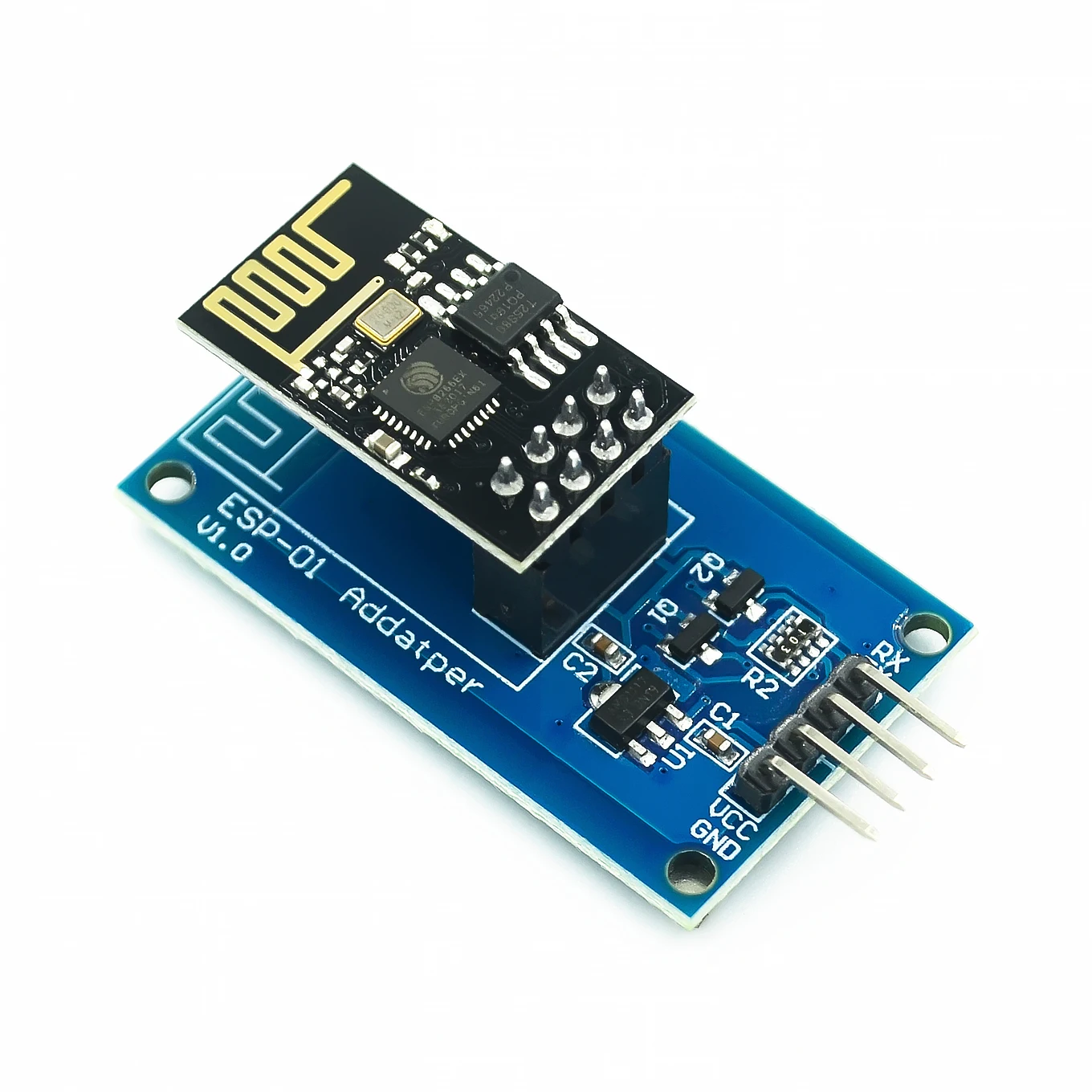 ESP8266 ESP 01 ESP01 Серийный беспроводной Wi Fi модуль для приемника Arduino плата адаптера