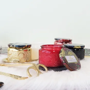 ins Nordic color aromatherapy candle empty jar DIY handmade candle glass candlestick Cup electroplating candle empty bottle
ins Nordic color aromatherapy candle empty jar DIY handmade candle glass candlestick Cup electroplating candle empty bottle