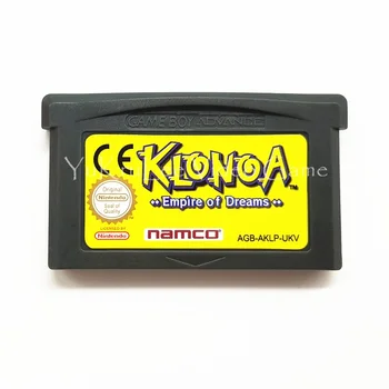 Klonoa Empire of Dreams Video Game Cartridge Console Card for Nintendo GBA Series Consoles EU Sticker Version
Klonoa Empire of Dreams Video Game Cartridge Console Card for Nintendo GBA Series Consoles EU Sticker Version