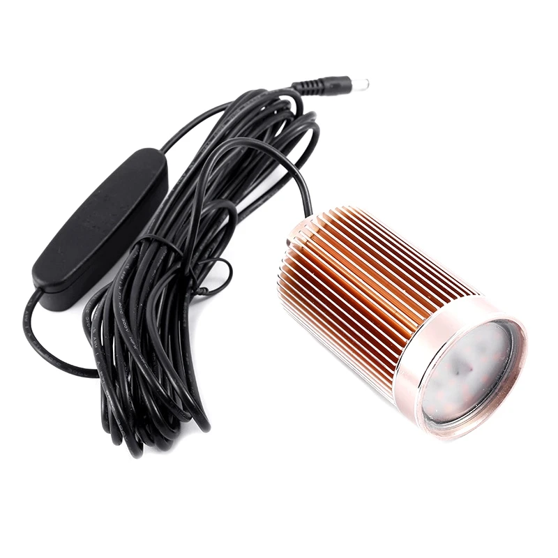 20W 3V-24V Fishing Light Underwater Fishing Light / Lures Fish Finder Lamp Attracts Prawns / Squid / Krill
20W 3V-24V Fishing Light Underwater Fishing Light / Lures Fish Finder Lamp Attracts Prawns / Squid / Krill