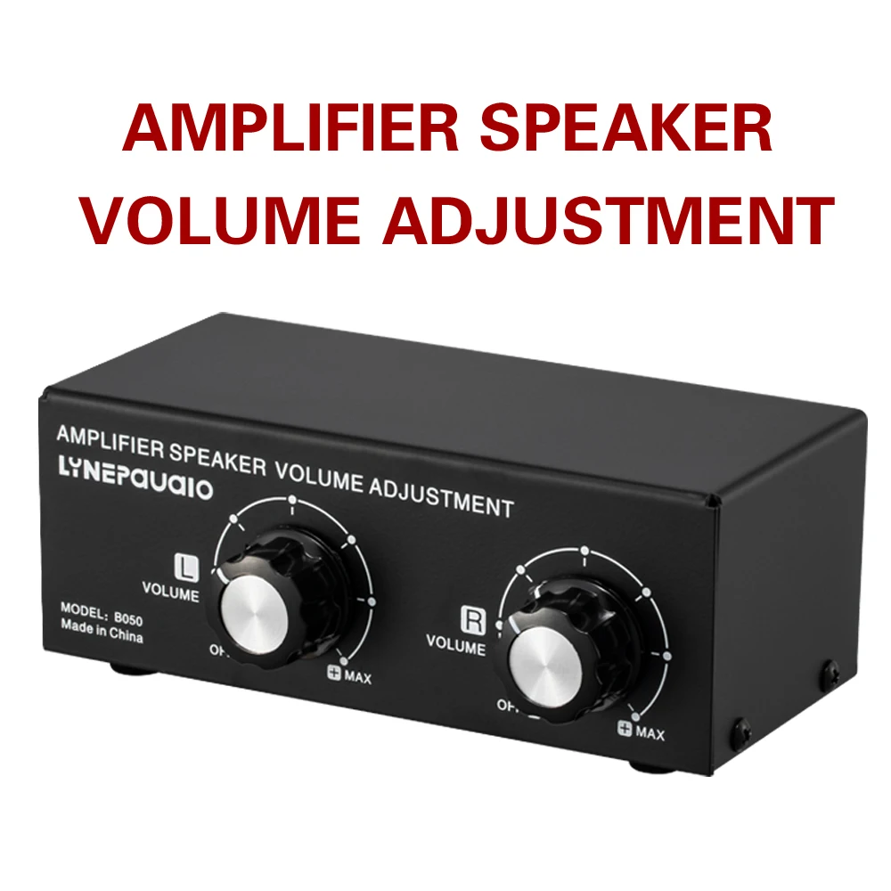 Passive speaker volume adjustment controller, left and right channel independent volume adjustment, each channel supports 150W
Passive speaker volume adjustment controller, left and right channel independent volume adjustment, each channel supports 150W