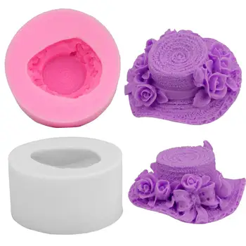 Straw Hat Silicone DIY Chocolate Ice Cream Soap Mold Cake Decoration Baking Tool making your finished food lovely and tempting.
Straw Hat Silicone DIY Chocolate Ice Cream Soap Mold Cake Decoration Baking Tool making your finished food lovely and tempting.