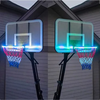 Light up LED Basketball Hoop Light Solar Power Color Changing Induction Lamp YA88 
Light up LED Basketball Hoop Light Solar Power Color Changing Induction Lamp YA88
