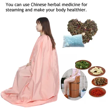 Pink Steam Gown Dress Imitated Silk Fabric Functional Clothes Steaming Hip Bath Rope Detox Steam Clothes
Pink Steam Gown Dress Imitated Silk Fabric Functional Clothes Steaming Hip Bath Rope Detox Steam Clothes