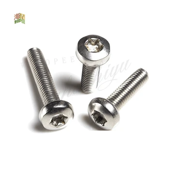 10/50x M1.6 M2 M2.5 M3 M4 M5 M6 304 A2-70 stainless steel GB2672 six lobe Torx head screw troncoconic six round head bolt lobes
10/50x M1.6 M2 M2.5 M3 M4 M5 M6 304 A2-70 stainless steel GB2672 six lobe Torx head screw troncoconic six round head bolt lobes