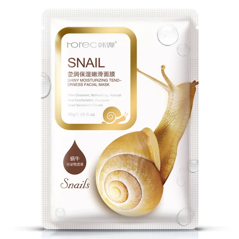 1 PC Face Mask Snail Dope Essence Moisturizing Facial Mask Face Care Whitening Oil Control Cosmetic Face Mask Skin Care TSLM1
1 PC Face Mask Snail Dope Essence Moisturizing Facial Mask Face Care Whitening Oil Control Cosmetic Face Mask Skin Care TSLM1