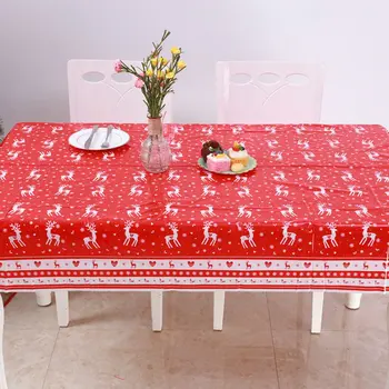 Large Size Waterproof PVC Christmas Printed Tablecloth Table Cloth for Wedding Party Festival Decoration 
Large Size Waterproof PVC Christmas Printed Tablecloth Table Cloth for Wedding Party Festival Decoration