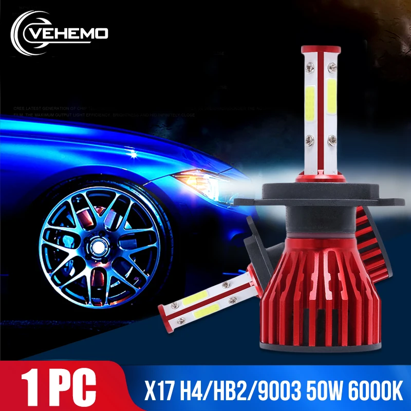 Vehemo X17 H7 H8/H9/H11 6000K 50W for Car LED Headlight Front Lamp Bulbs 5000LM 9007/HB5 Bulb Fog Car Head Light Conversion Kit
Vehemo X17 H7 H8/H9/H11 6000K 50W for Car LED Headlight Front Lamp Bulbs 5000LM 9007/HB5 Bulb Fog Car Head Light Conversion Kit