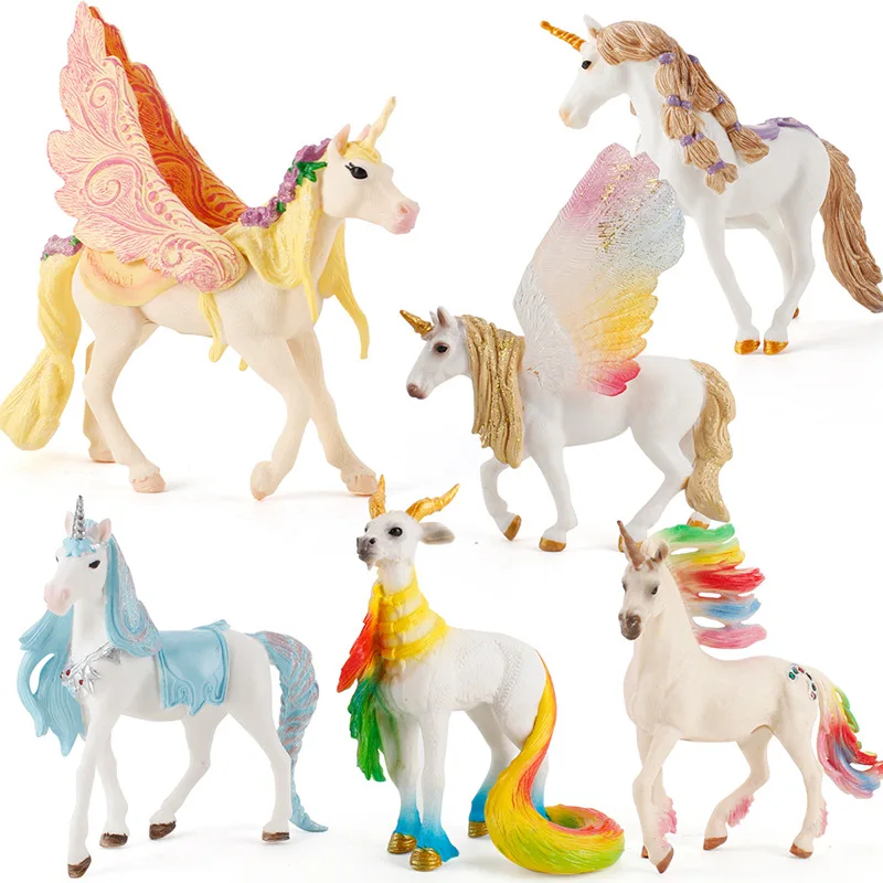 Model Solid Myth Legend Flying Rainbow Unicorn Horse Color Sheep Animal Elves Static Model Ornaments Toy
Model Solid Myth Legend Flying Rainbow Unicorn Horse Color Sheep Animal Elves Static Model Ornaments Toy