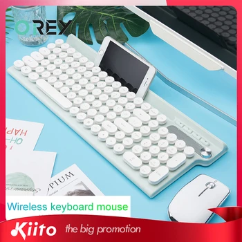 KIITO K7-1 2.4G Wireless Usb Multimedia Gaming Mute Blurtooth Keyboard Mouse New wireless gaming keyboard mouse Set
KIITO K7-1 2.4G Wireless Usb Multimedia Gaming Mute Blurtooth Keyboard Mouse New wireless gaming keyboard mouse Set