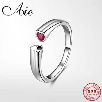 925 Sterling Silver Free Size Adjustable Ring Open Size Finger Rings for Women pink zircon hearts anillos 
925 Sterling Silver Free Size Adjustable Ring Open Size Finger Rings for Women pink zircon hearts anillos