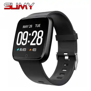 Slimy Y7 Smart Watch Men Waterproof Dynamic Blood Oxygen Pressure Pedometer Fitness Tracker Smartwatch Heart Rate PK Q3 Q8 F17
Slimy Y7 Smart Watch Men Waterproof Dynamic Blood Oxygen Pressure Pedometer Fitness Tracker Smartwatch Heart Rate PK Q3 Q8 F17