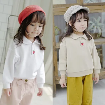 2020 Boys and Girls Fall Long Sleeve Shirt Children's Print Strawberry Lapel Top
2020 Boys and Girls Fall Long Sleeve Shirt Children's Print Strawberry Lapel Top