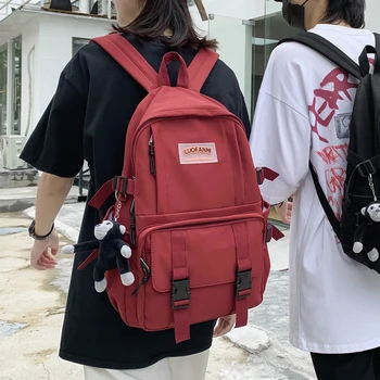 Large Capacity Men Women Backpack for Girls Harajuku Schoolbag Female Tooling High School College School Student Male Backpack 
Large Capacity Men Women Backpack for Girls Harajuku Schoolbag Female Tooling High School College School Student Male Backpack