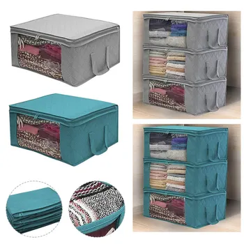 Clothes Quilt Storage Bag Blanket Closet Sweater Organizer Box Sorting Pouches Clothes Cabinet Container Travel Home Dropship 
Clothes Quilt Storage Bag Blanket Closet Sweater Organizer Box Sorting Pouches Clothes Cabinet Container Travel Home Dropship