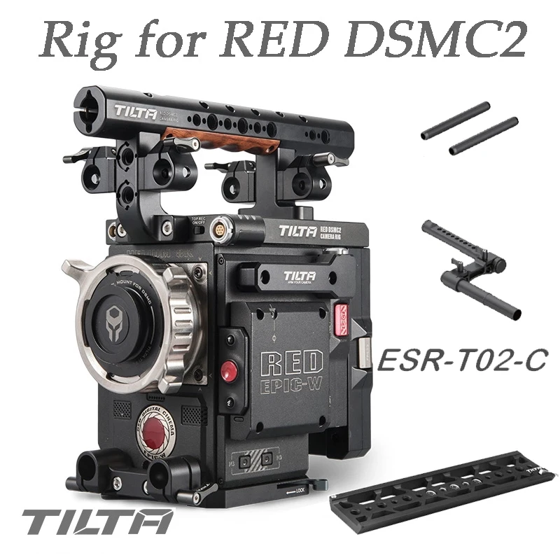 TILTA ESR-T02-C Camera Rig for RED DSMC2 RAVEN/WEAPON/SCARLET-W with Power system SDI in/out
TILTA ESR-T02-C Camera Rig for RED DSMC2 RAVEN/WEAPON/SCARLET-W with Power system SDI in/out
