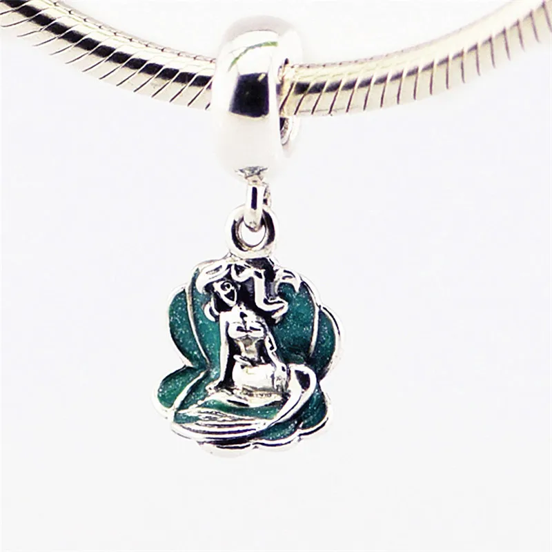 QANDOCCI Fits Pandora Jewelry Bracelets 100% 925 Sterling Silver Beads Ariel In A Shell Authentic Original Fashion Charms
QANDOCCI Fits Pandora Jewelry Bracelets 100% 925 Sterling Silver Beads Ariel In A Shell Authentic Original Fashion Charms