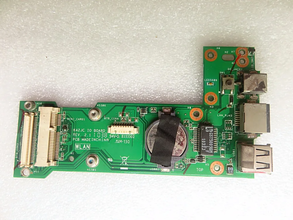 Оригинал для ASUS K42JC плата IO usb питания Ethernet dc jack | Компьютеры и офис