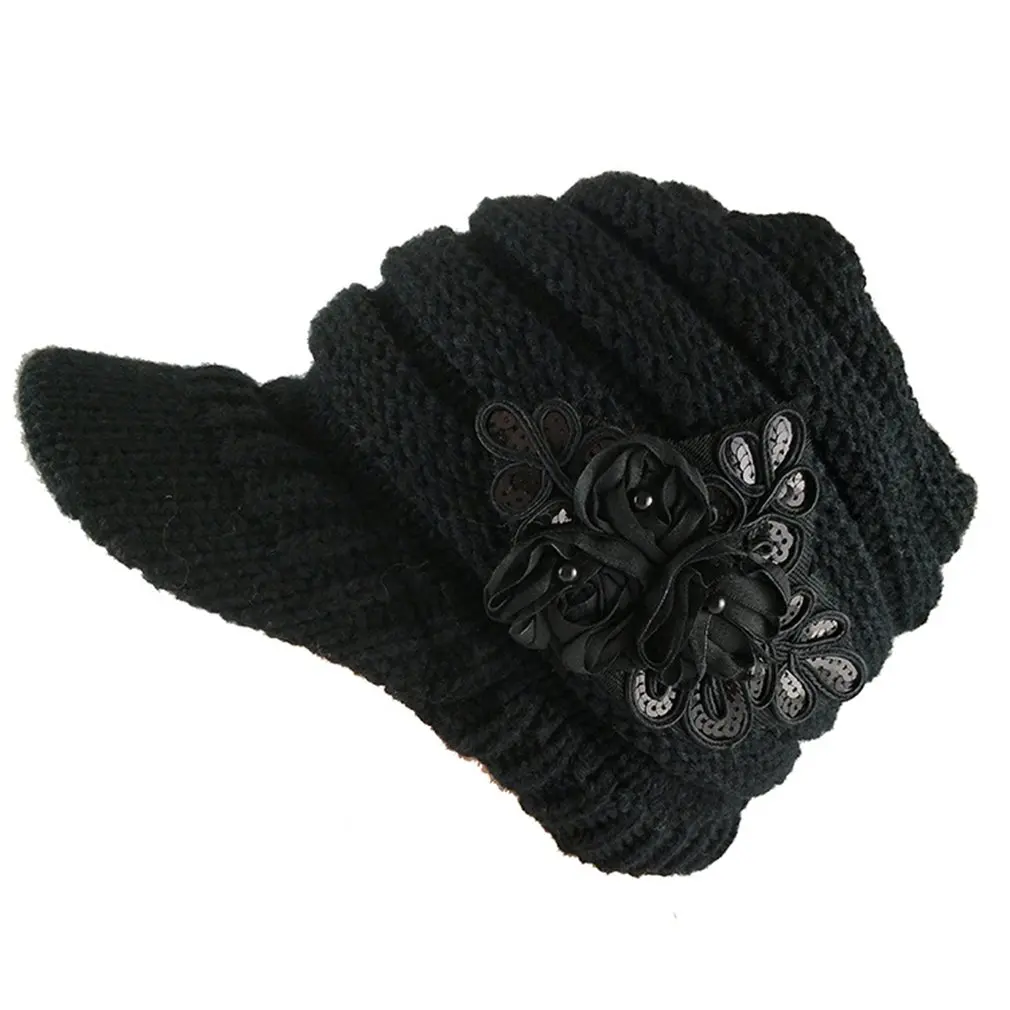 Knitted Hat Sequin applique Women Winter Hats for Women Ladies CAPS Bonnet Femme Snap Back Warm knitting Hat
Knitted Hat Sequin applique Women Winter Hats for Women Ladies CAPS Bonnet Femme Snap Back Warm knitting Hat