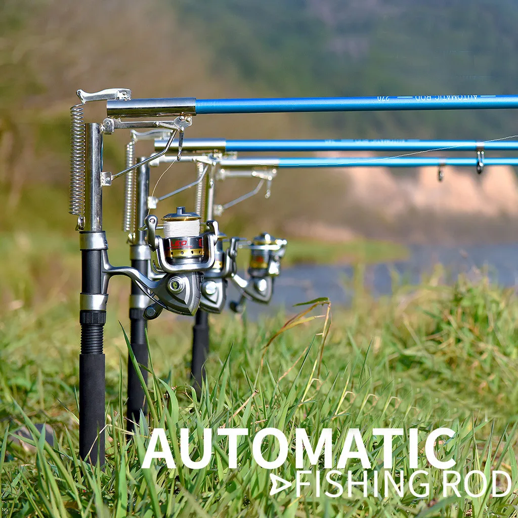 2.1m / 2.4m / 2.7m Length Auto-control Fishing Rod Sensitive Stainless Steel Automatic Fishing Rod For Camping Hiking Beach Lake
2.1m / 2.4m / 2.7m Length Auto-control Fishing Rod Sensitive Stainless Steel Automatic Fishing Rod For Camping Hiking Beach Lake