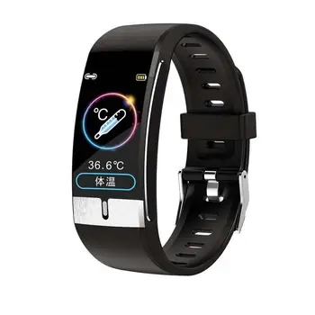 Fitness Tracker Bracelet E66 Body Temperature ECG Smart Bracelet Heart Rate Monitor Smart Watch Music Control Sport Band PK T1
Fitness Tracker Bracelet E66 Body Temperature ECG Smart Bracelet Heart Rate Monitor Smart Watch Music Control Sport Band PK T1