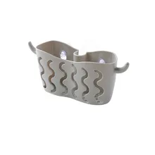 Gray Storage Rack For Kitchen Plastic Sink Basket Rack Suction Cup Sponges Organizer Hollowed Soap Holder 12.5*8.2cm
Gray Storage Rack For Kitchen Plastic Sink Basket Rack Suction Cup Sponges Organizer Hollowed Soap Holder 12.5*8.2cm