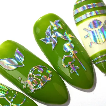 3D Nail Art Bronzing Glitter Stickers For Manicure Polish Applique Designer Decoration 12 Pieces Free Collocation Halloween
3D Nail Art Bronzing Glitter Stickers For Manicure Polish Applique Designer Decoration 12 Pieces Free Collocation Halloween