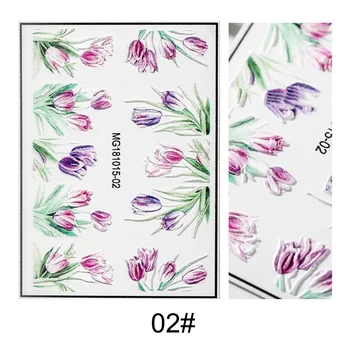 New 3D Engraved Flowers Nail Sticker Embossed DIY Nail Art Sticker Tips SCI88 
New 3D Engraved Flowers Nail Sticker Embossed DIY Nail Art Sticker Tips SCI88