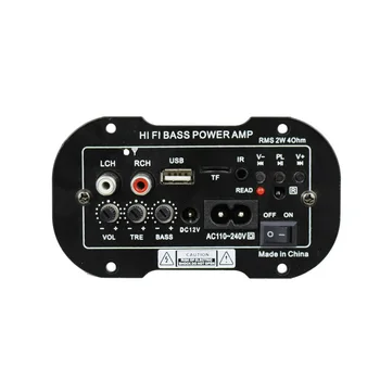Auto Car Power Amplifier Speaker Bass Audio Radio Subwoofer TF MP3 220V 50W Brand New And High Quality
Auto Car Power Amplifier Speaker Bass Audio Radio Subwoofer TF MP3 220V 50W Brand New And High Quality