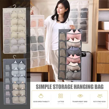 Wardrobe Storage Bag Foldable Hanging Organizer Underware Bra Socks Multi Pockets Bag Oxford Fabric Hang Storage Organizer Bag
Wardrobe Storage Bag Foldable Hanging Organizer Underware Bra Socks Multi Pockets Bag Oxford Fabric Hang Storage Organizer Bag