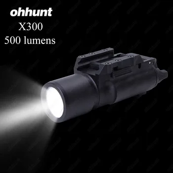 Weapon Tactical LED Pistol M4 Rifle Flashlight X300 Lanterna Ultra White Light 500 Lumens For Hunting Shooting
Weapon Tactical LED Pistol M4 Rifle Flashlight X300 Lanterna Ultra White Light 500 Lumens For Hunting Shooting