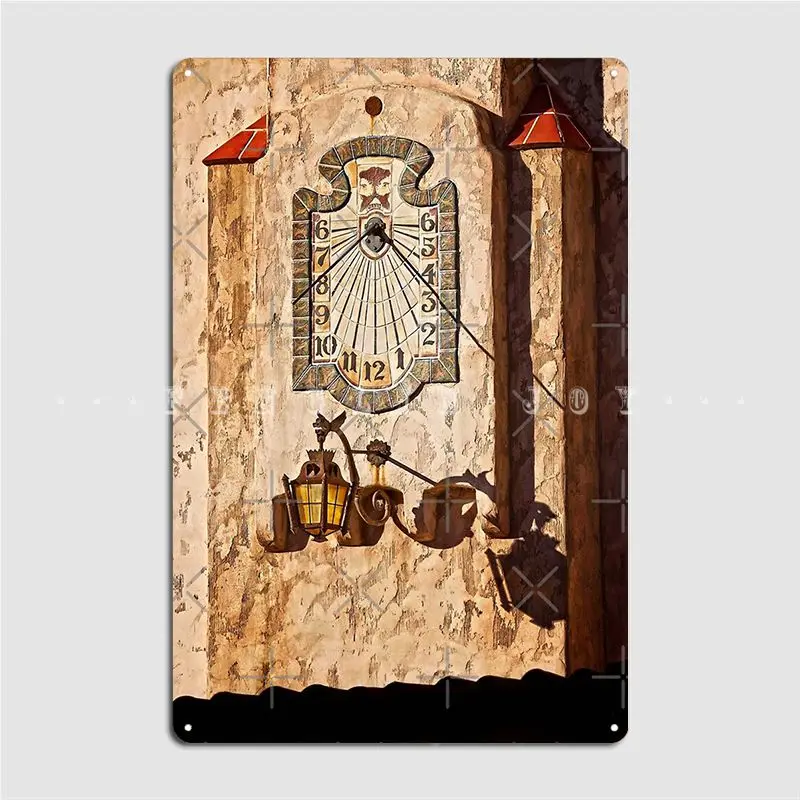 

Sundial Metal Plaque Poster Designing Wall Cave Poster Cinema Tin sign Posters