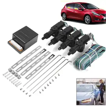 Universal Car Auto Remote 4 Door Bracket Keyless Entry System 360 Degree Rotation Central Locking Alarm Security Kit
Universal Car Auto Remote 4 Door Bracket Keyless Entry System 360 Degree Rotation Central Locking Alarm Security Kit